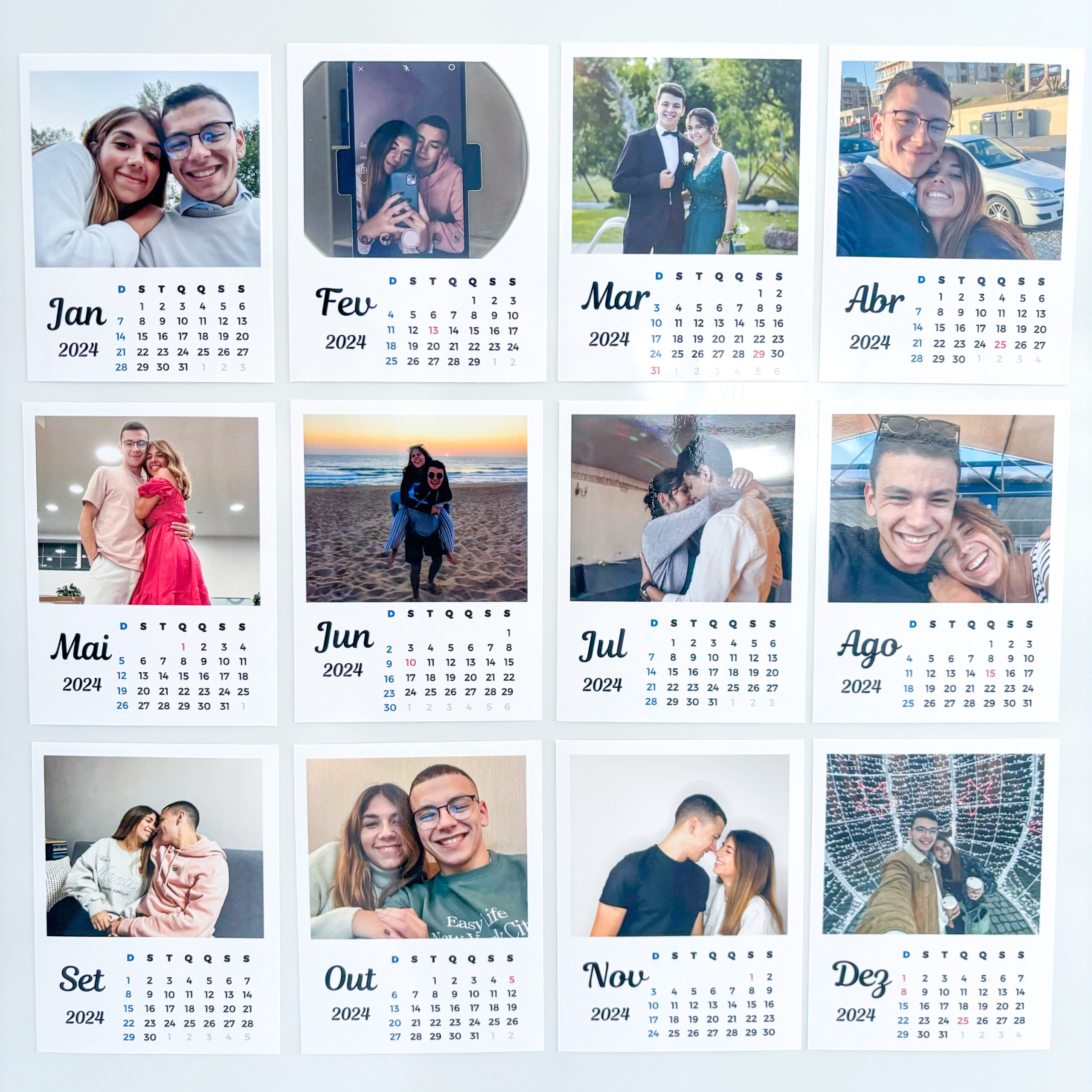 calendário magnético 